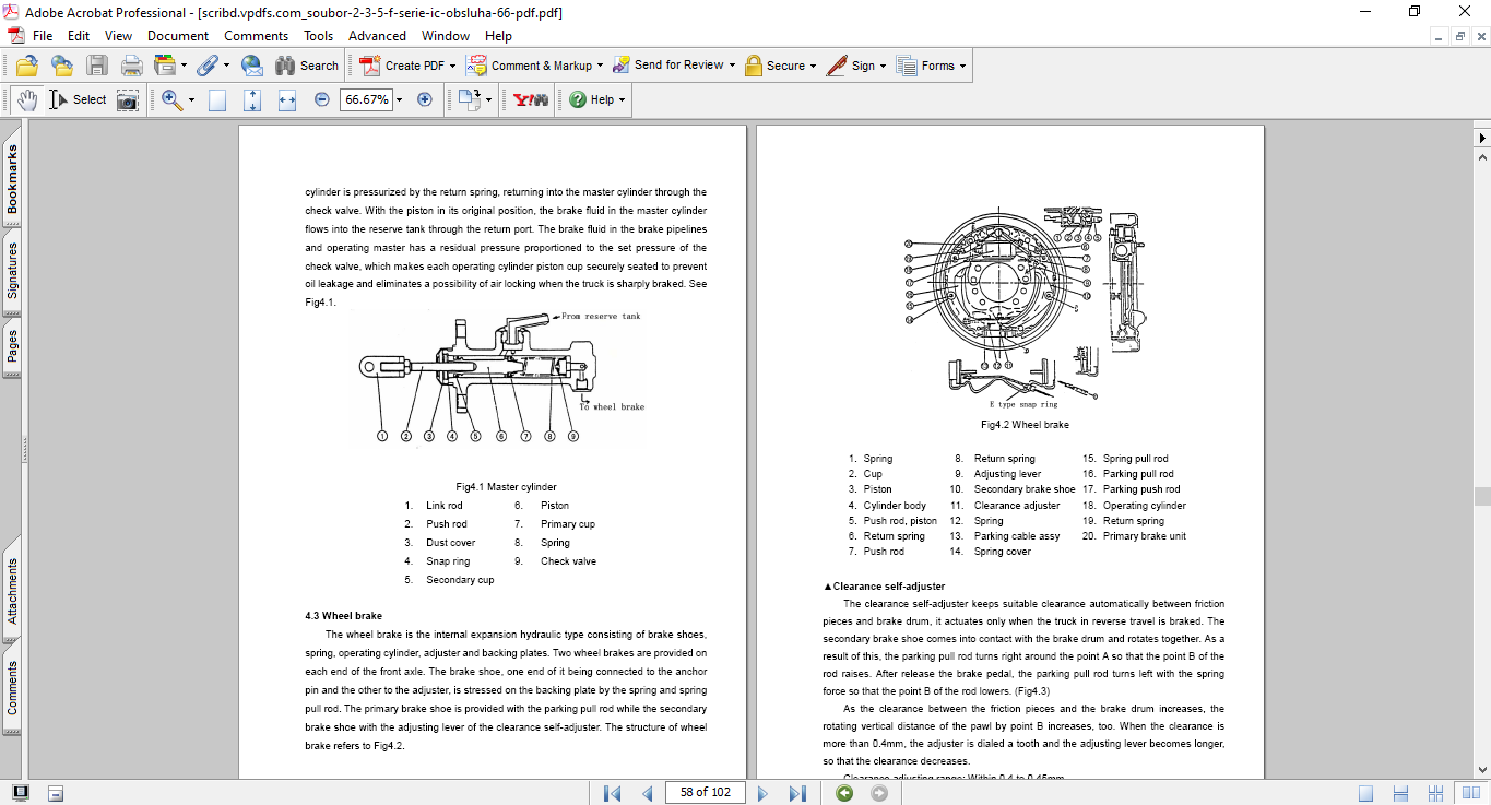 Baoli F-Series 2-3.5T Forklift Operation & Service Manual - Image 4