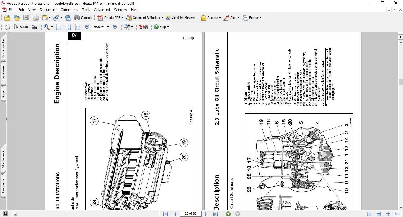 Deutz 914 Engine User guide and maintenance Manual - Image 3