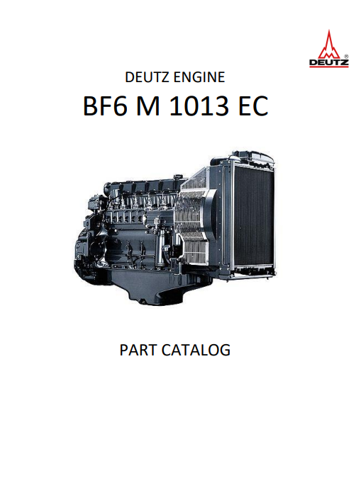 Deutz BF6M1013EC Engine Parts Catalog - Image 2