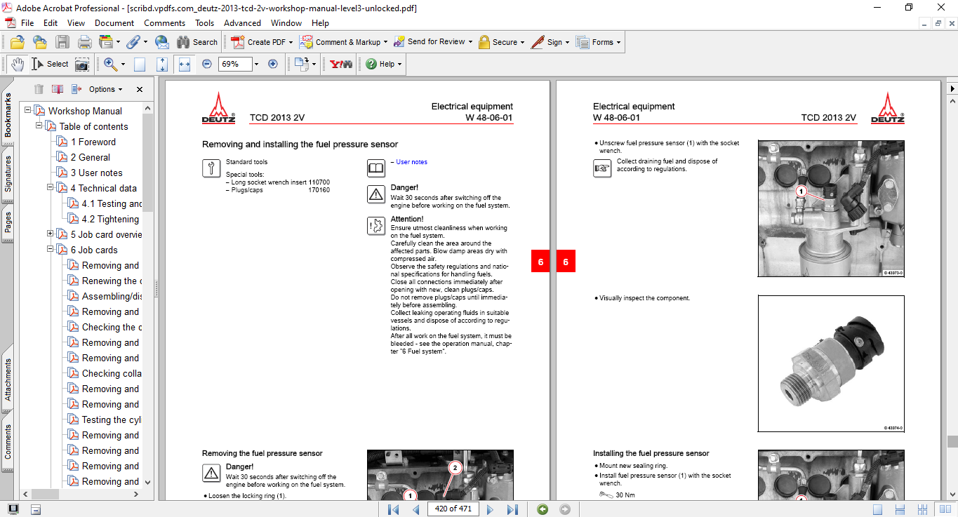 Deutz TCD 2013 2V Engine Workshop Repair Manual - Image 4