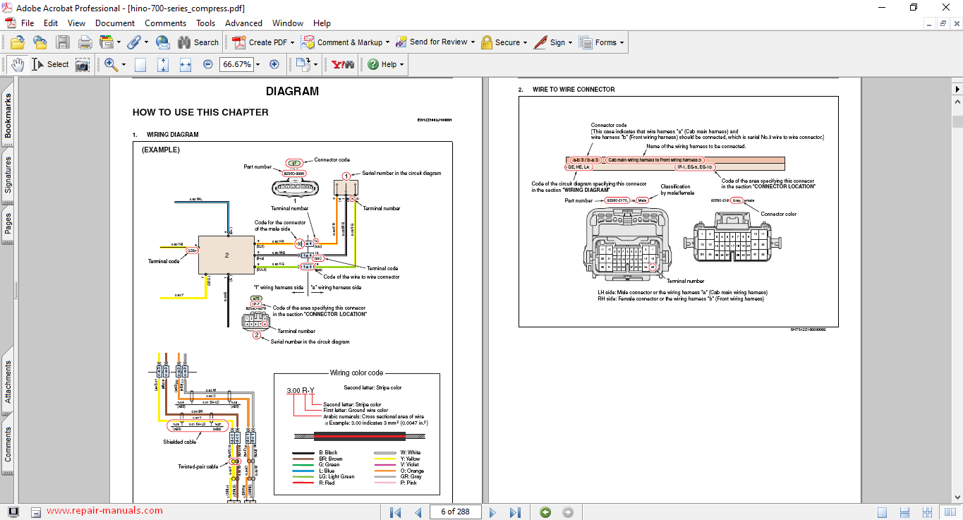 Hino 700 Series Workshop Repair Manual (ELECTRIC) - Image 3