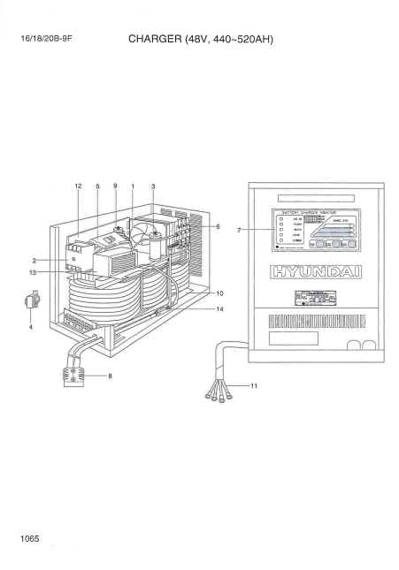 Hyundai Forklift 16, 18, 20B-9F Parts Manual - Image 4