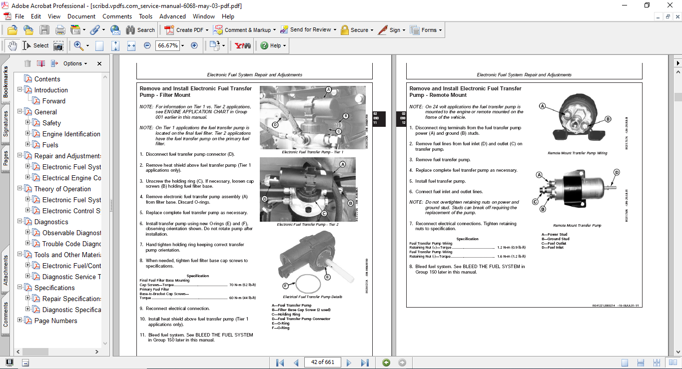 John Deere 4.5L & John Deere 6.8L Diesel Engines Technical Manual - Image 6