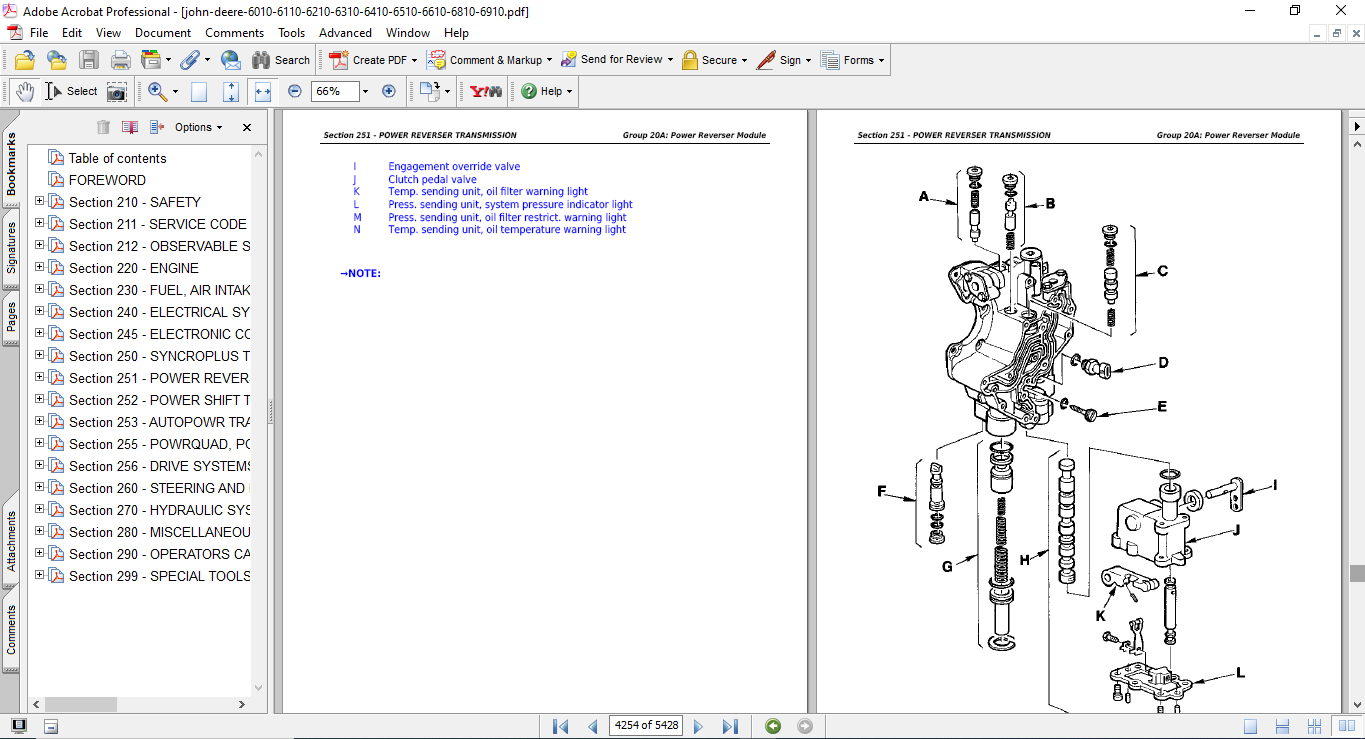 John Deere 6010, 6110, 6210, 6310, 6410, 6510, 6610, 6810, 6910, 6910S and SE Tractors Diagnosis and Test Service Repair Manual - Image 7