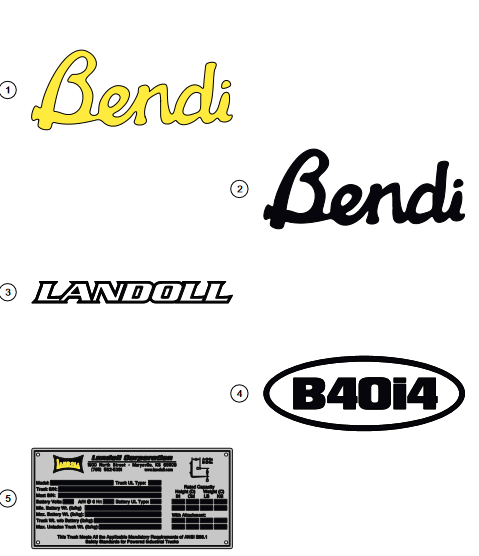 Bendi B40i4 Narrow Aisle Forklift Parts Manual - Image 3