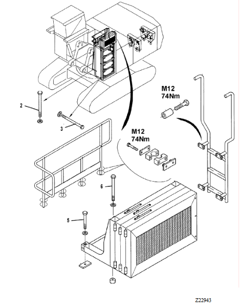 Komatsu PC8000 Mining Shovel General Assembly Procedure - Image 4
