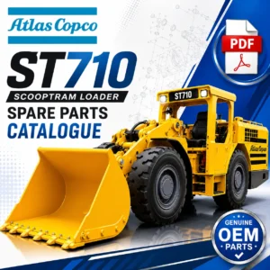 Atlas Copco ST710 Scooptram Loader Spare Parts Catalogue PDF
