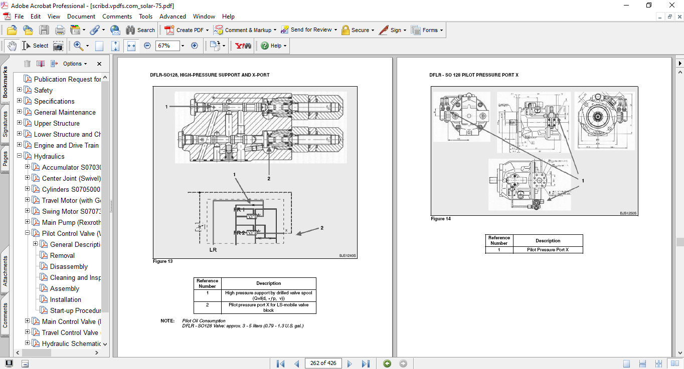 Daewoo Solar 75-V Excavator Workshop Repair Manual - Image 3