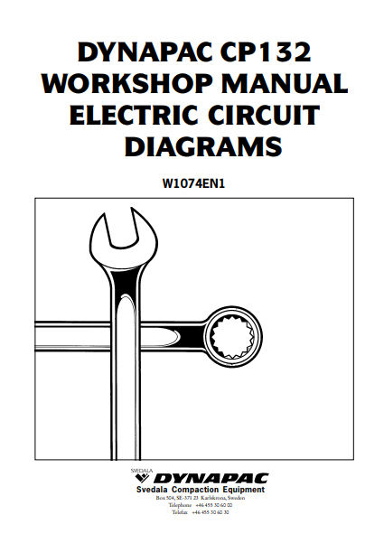 Dynapac CP132 Complete Electric Circuit Diagrams - Image 2