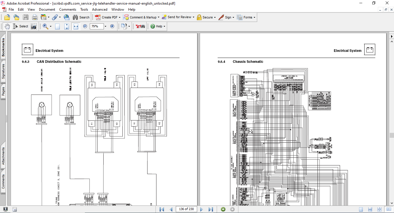 JLG G10-55A, JLG G12-55A Telehandler Service Repair Manual - Image 6