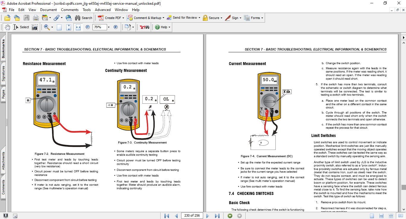 JLG E450A, JLG E450AJ, JLG M450A, JLG M450AJ Service and Maintenance Manual - Image 6