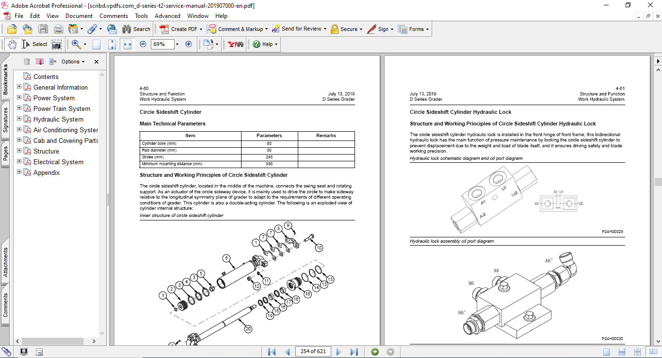 Liugong D Series Motor Grader Service Repair Manual - Image 3