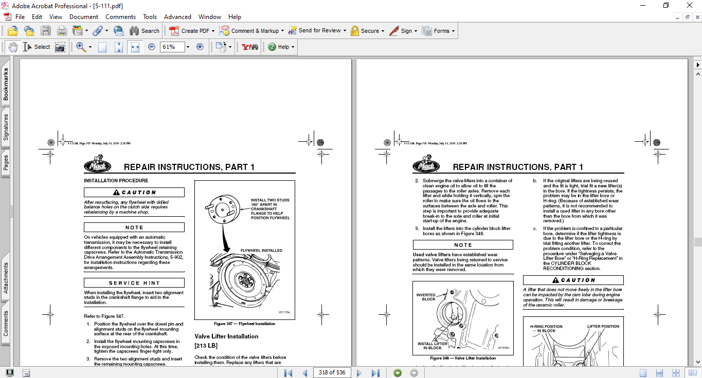 Mack Aset AC Diesel Engine Service Repair Manual - Image 3