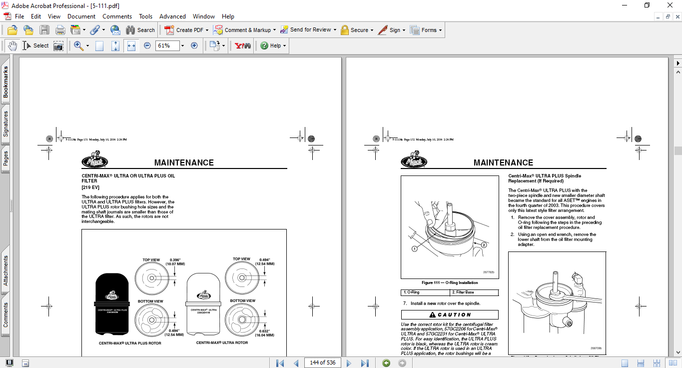 Mack Aset AC Diesel Engine Service Repair Manual - Image 4