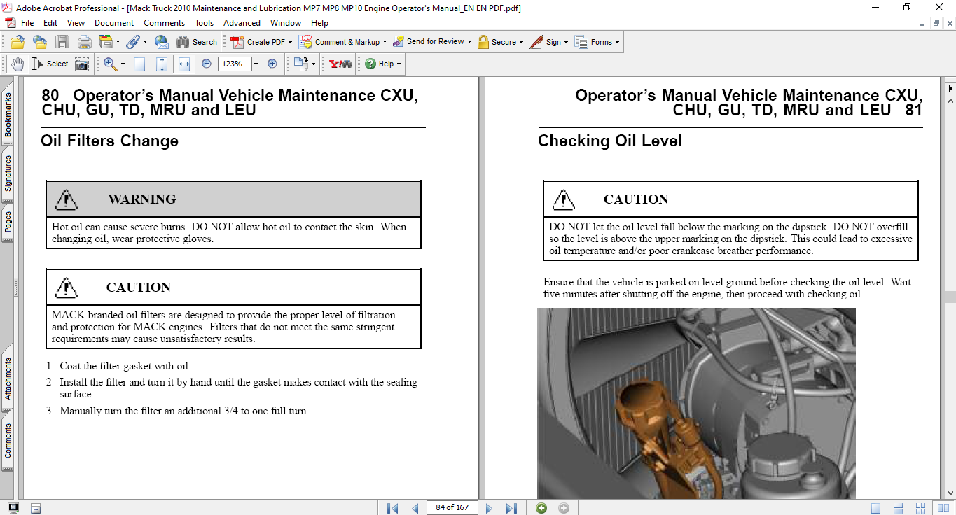 Mack MP7, Mack MP8, and MP10 Engines Operator's Manual - Image 4