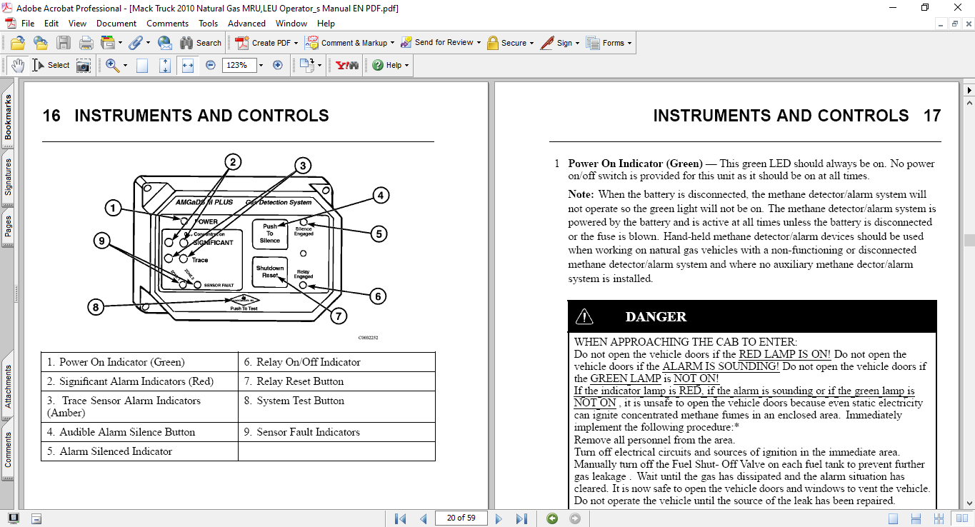 Mack Natural Gas (LEU, MRU) Operator's Manual - Image 4