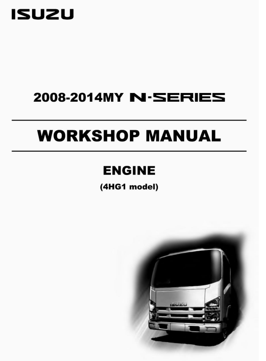 isuzu 4hg1 engine manual