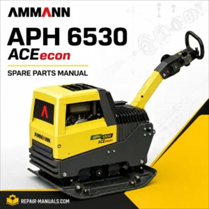 AMMANN APH 6530 ACEecon Spare Parts Manual PDF