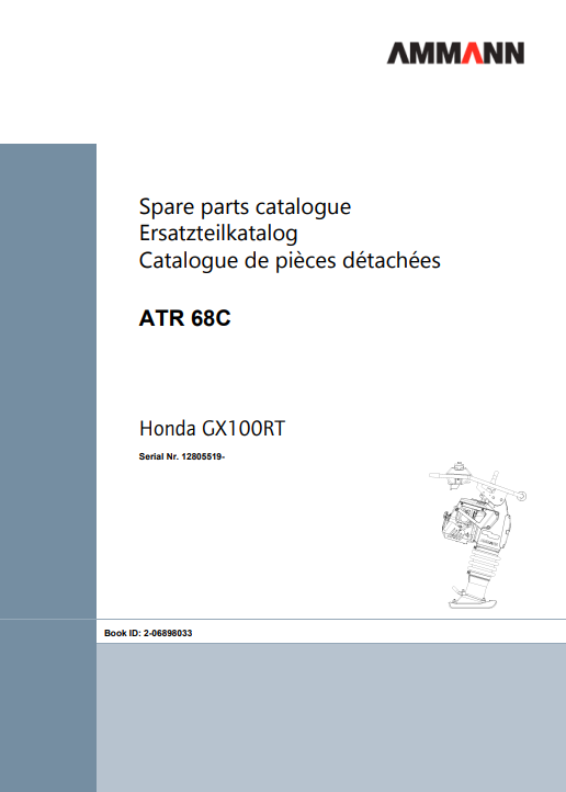 ammann parts catalogue