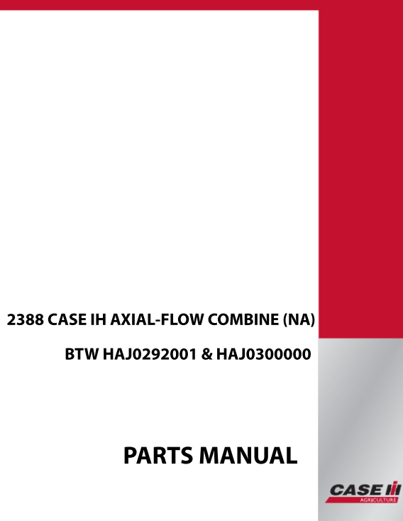 case 2388 combine parts diagram