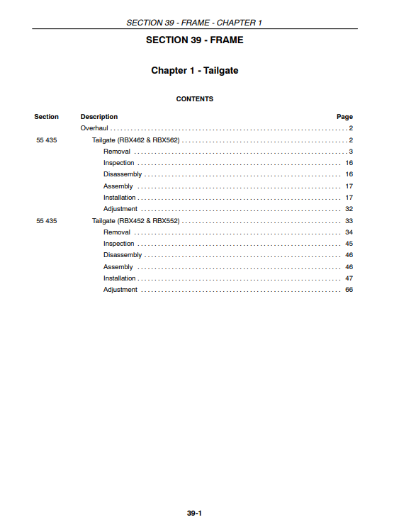 Case RBX 462, Case RBX 562 Round Balers Service Repair Manual - Image 2