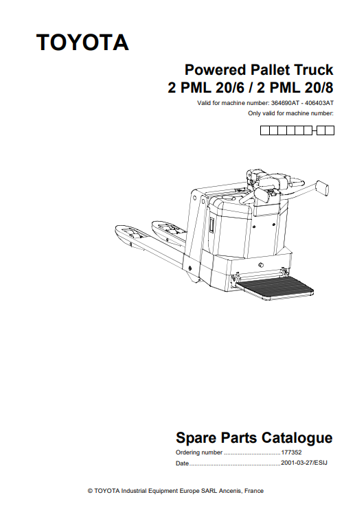 toyota forklift parts diagram