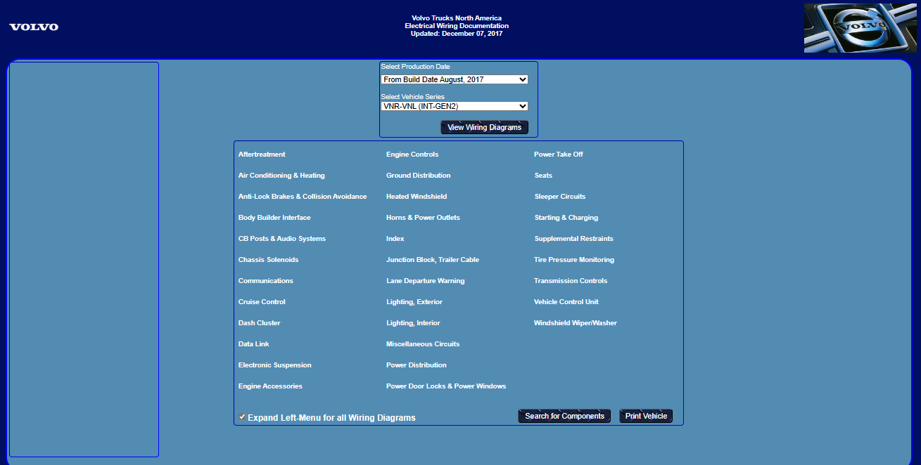 Volvo Trucks North America Electrical Wiring Documentation - Image 4