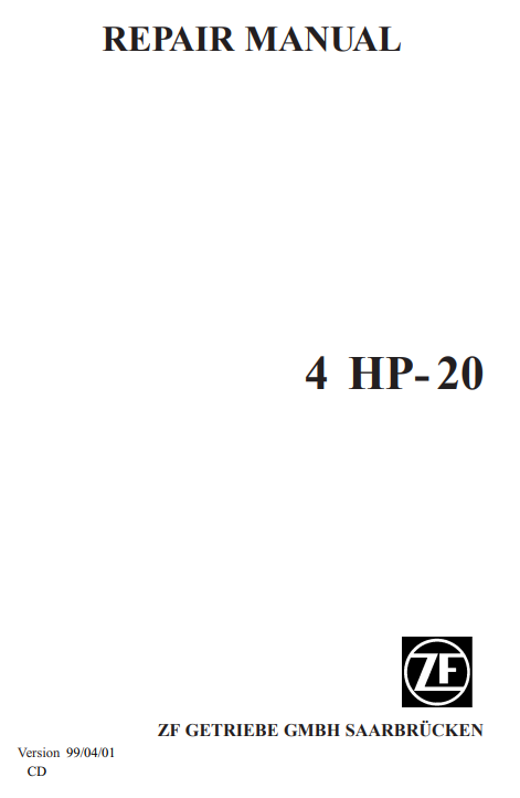 zf 4hp20 problems