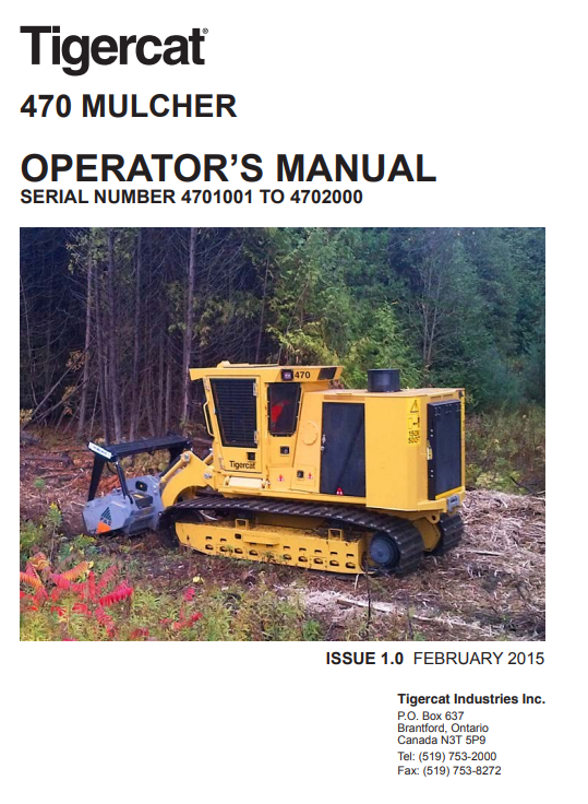 tigercat mulching machine