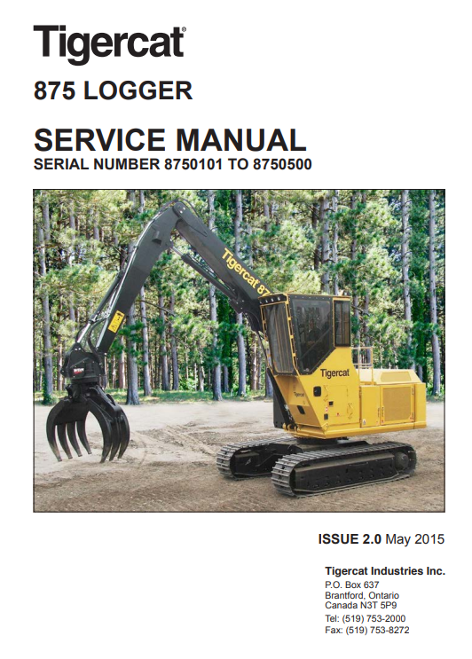 tigercat service manual