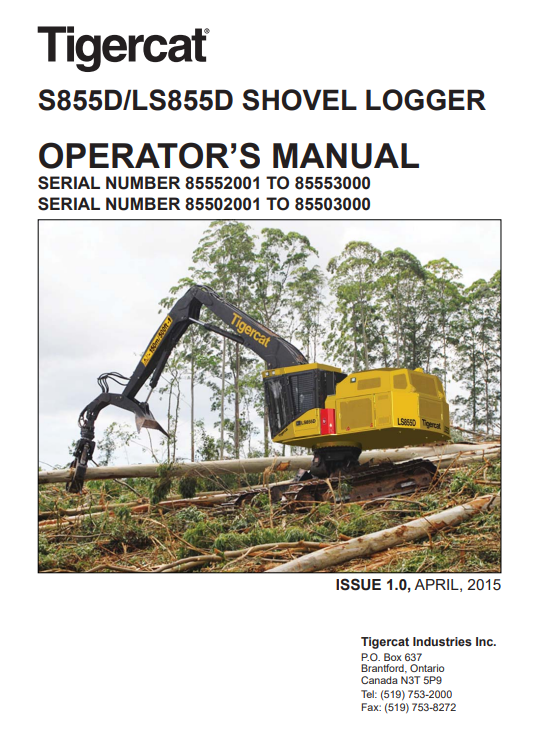 tigercat shovel logger