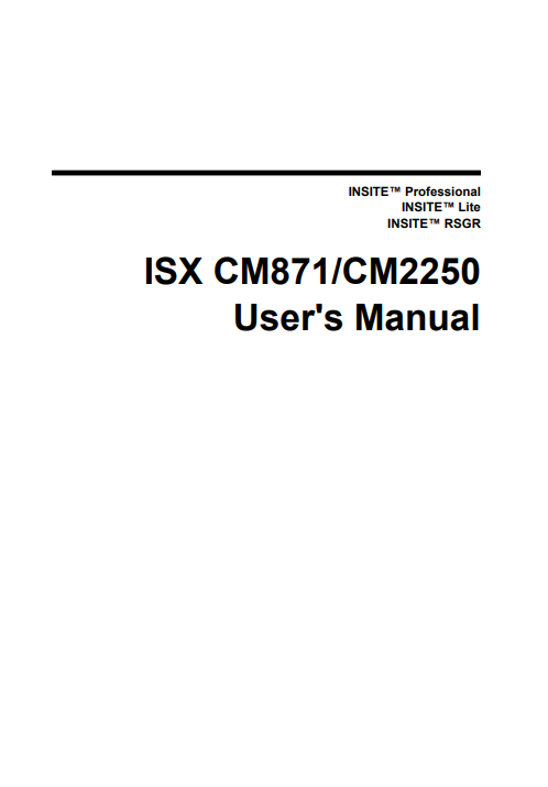 Cummins SX CM871, CM2250 User Manual - Image 2