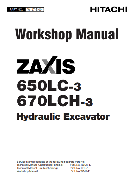 hitachi zaxis workshop manual