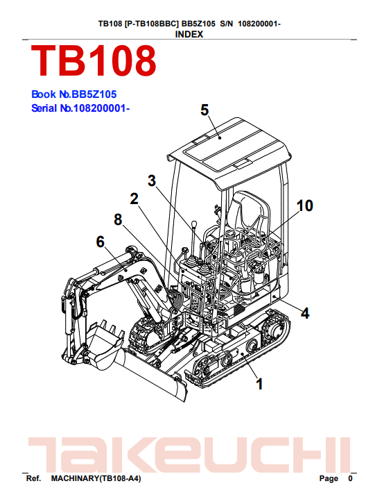 takeuchi tb108 manual