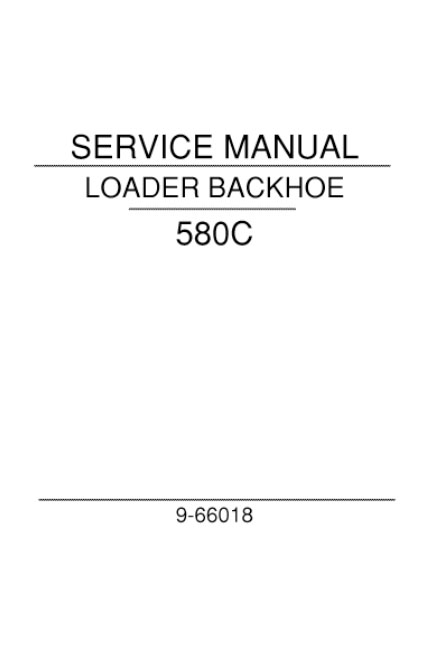 case 580c service manual