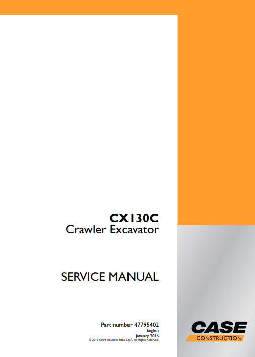 CX130C Crawler Excavator