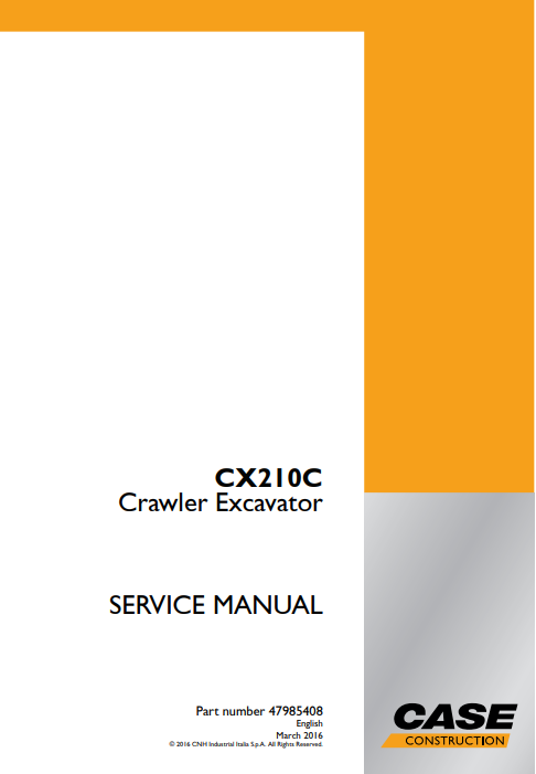case cx210c manual