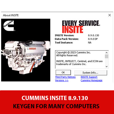 cummins insite 8.9 keygen