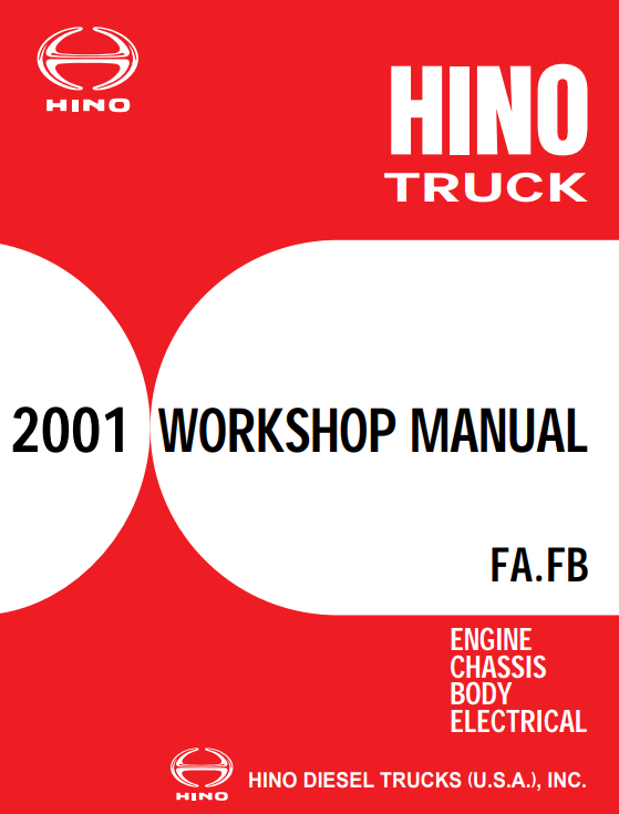 hino truck manual pdf