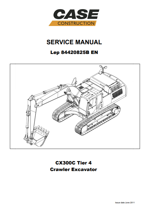 case cx300c excavator