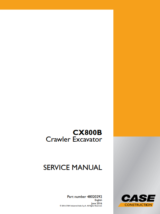 Case workshop manual
