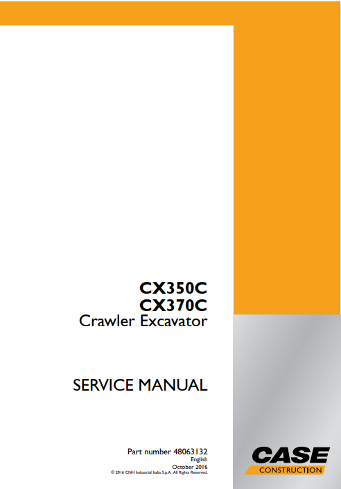 Case CX350C Case CX370C