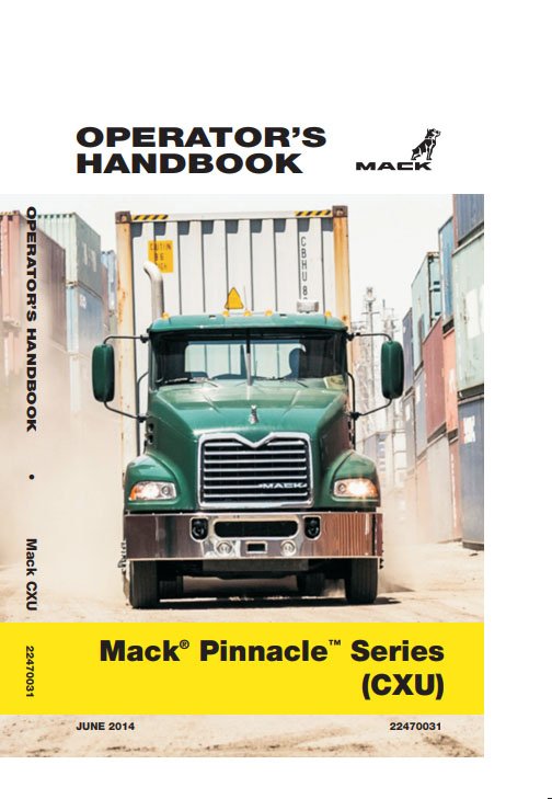 mack truck operators manual