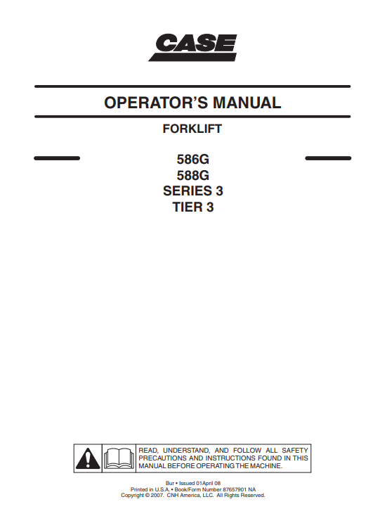 case 586g forklift manual