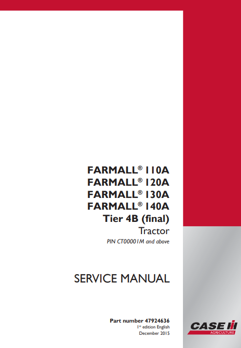 case ih farmall 130a