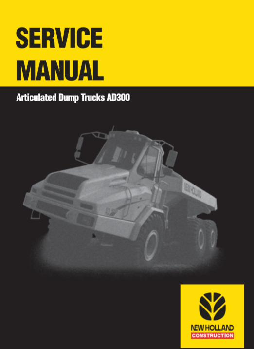 New Holland AD300 dump truck