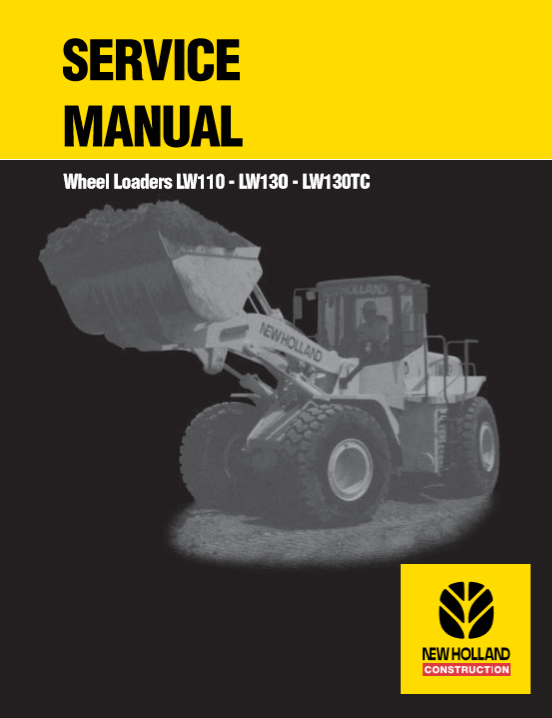new holland lw130 service manual