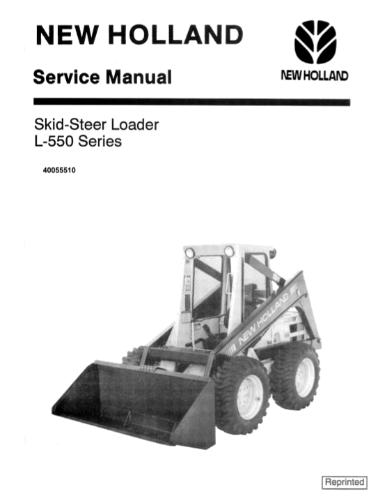 new holland l555 service manual pdf free
