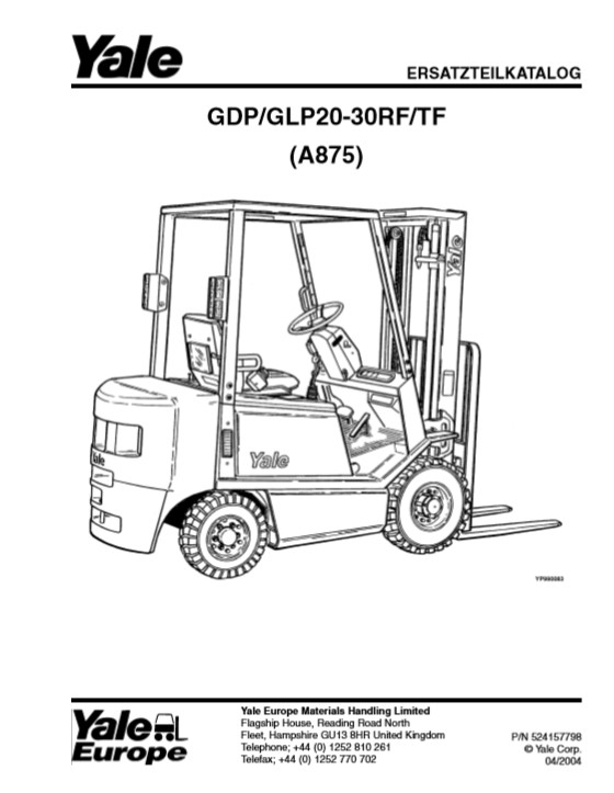 yale forklift parts diagram pdf