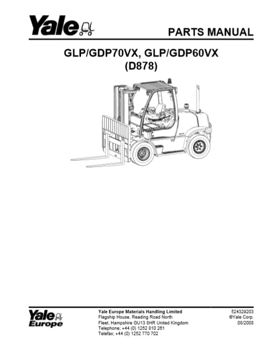Yale GLP-GDP60VX Forklift